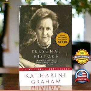 Personal History Katharine Graham Paperback Book Watergate Scandal #1 BESTSELLER